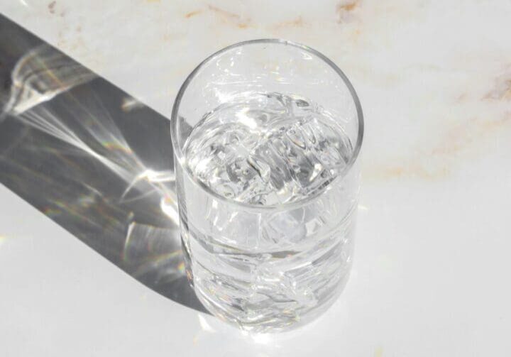 Tyent water glass
